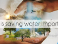Why is saving water important?