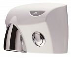 JD MacDonald Touchdry Hand Dryer (White) with Polished Chrome Nozzle & Button HDTDWHTPC